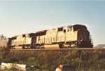 Tied down grain train